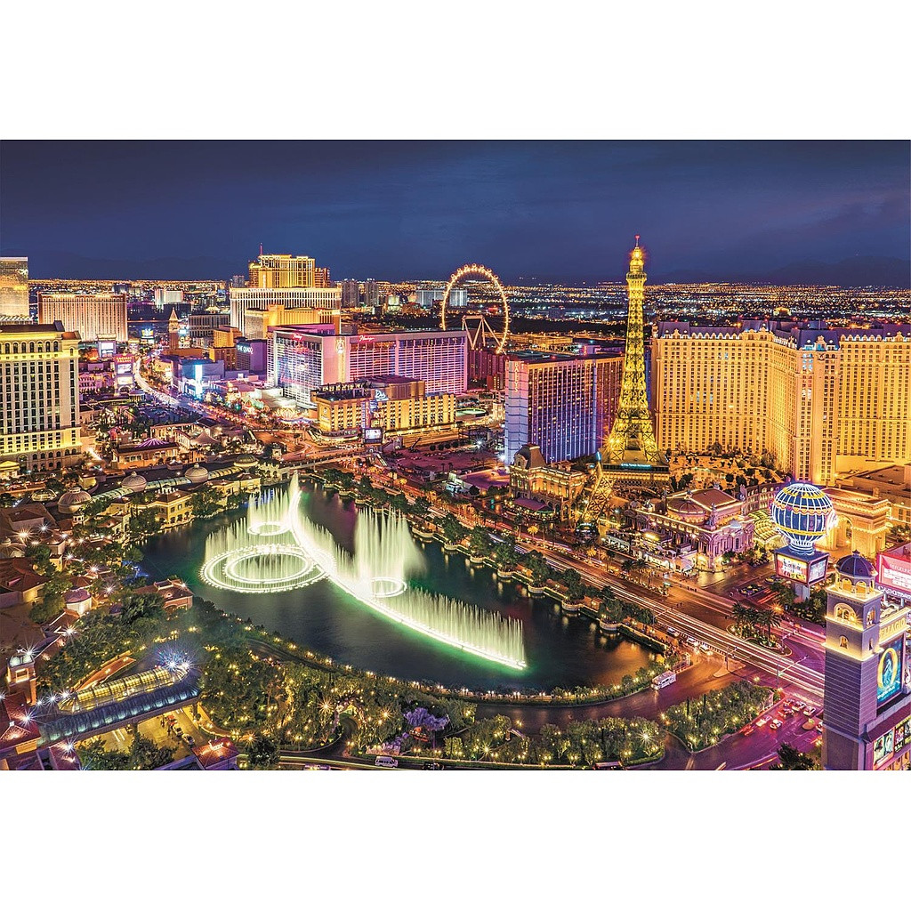 Städte Las Vegas 6000 Teile Puzzle Clementoni