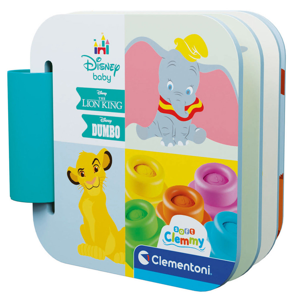 Disney Classics Clemmy Baustein-Satz mit Buch Clementoni