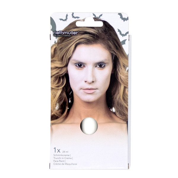Party Weiße Gesichtsfarbe, Schminke 28 ml