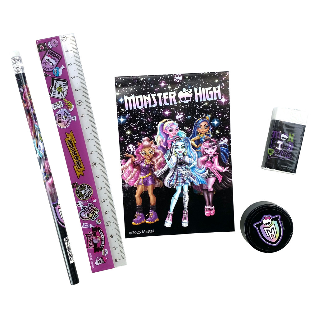 Monster High Crew Schreibwarenset 5-teilig