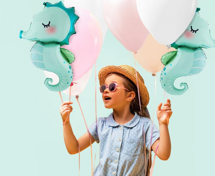 Fisch Sea Horse Seepferdchen Folienballon 73 cm Fisch Sea Horse Seepferdchen Folienballon 73 cm