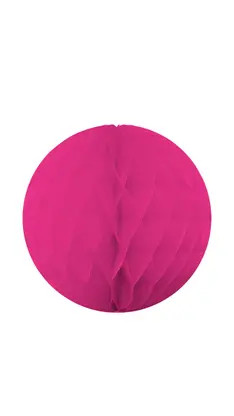 Farbe Fuchsia hängende Dekoration 15 cm