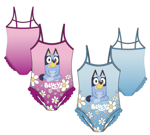 Bluey Daisy Kinder Badeanzug, Schwimmer 3-6 Jahre