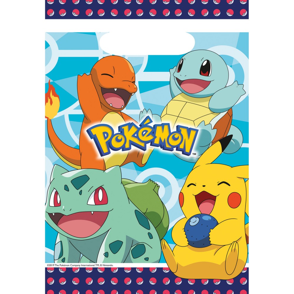 Pokémon Initial 8-teiliges Geschenktüten-Set