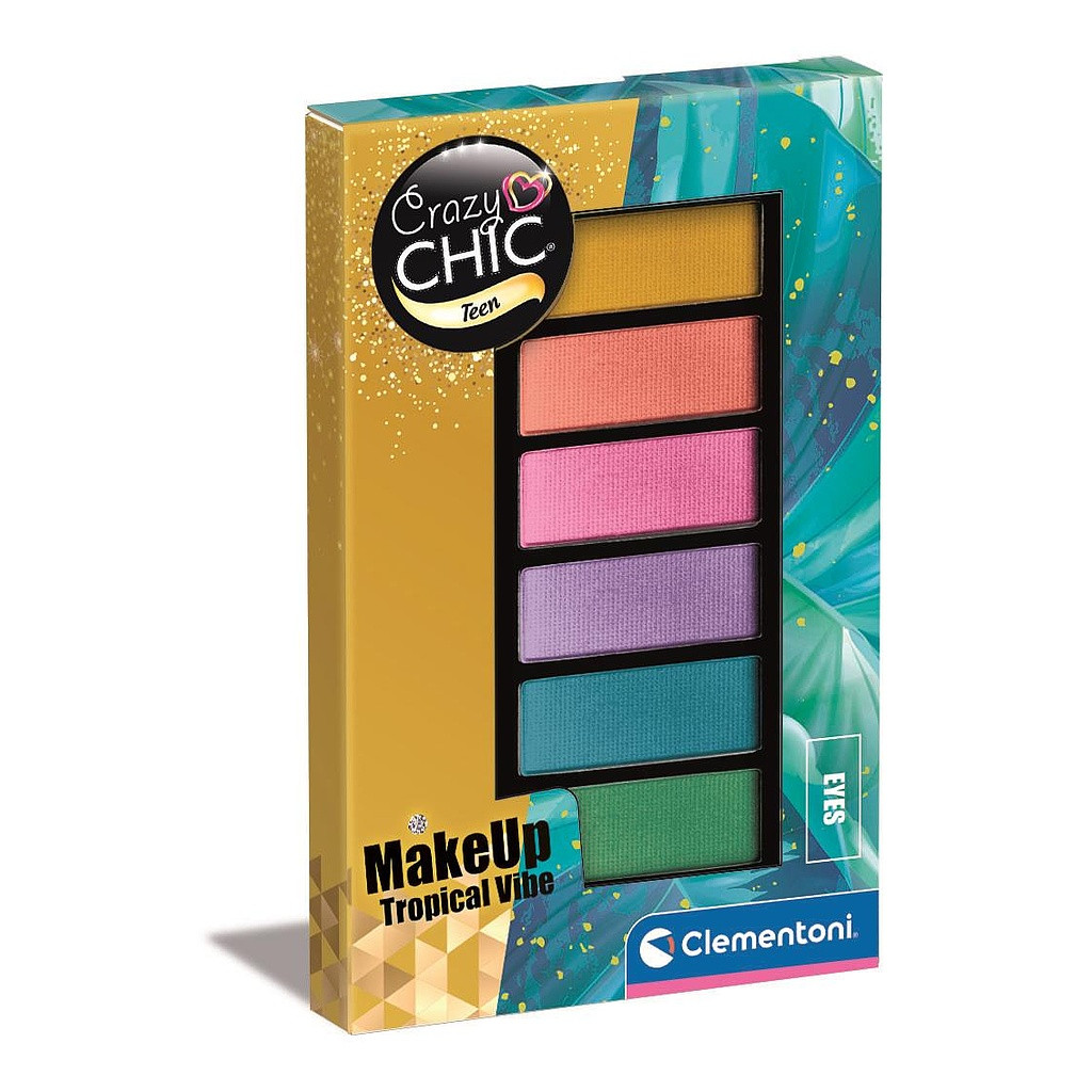 Crazy Chic Tropical Lidschatten-Set Clementoni