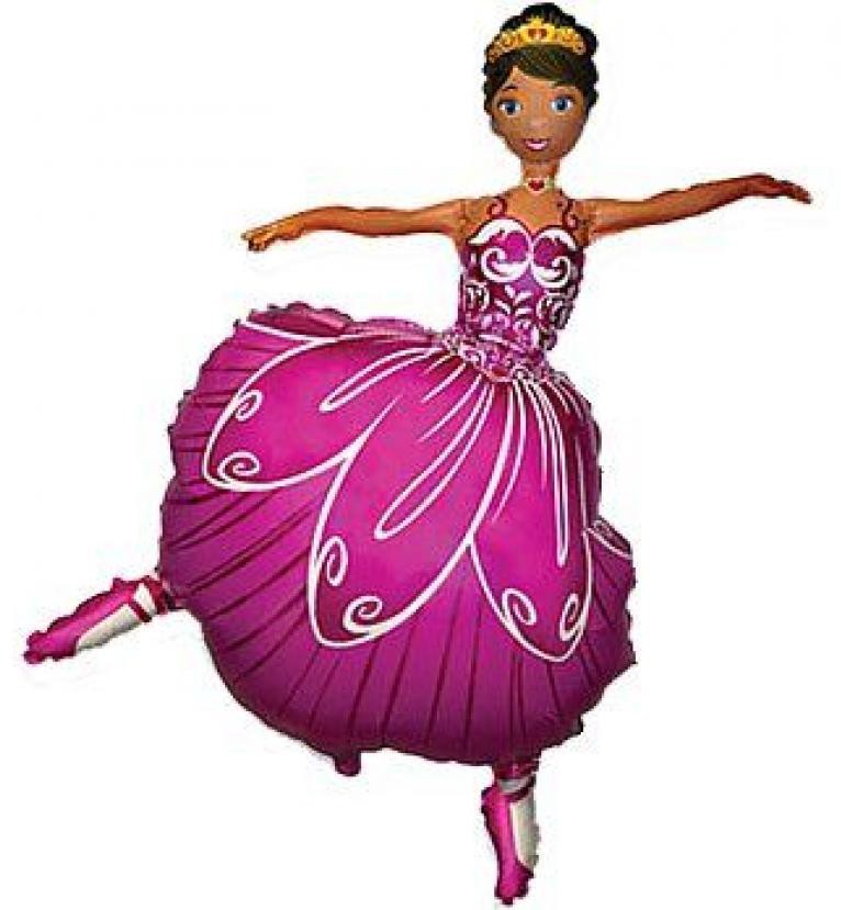 Prinzessin Dance Ballett, Ballerina Folienballon 36 cm (WP)