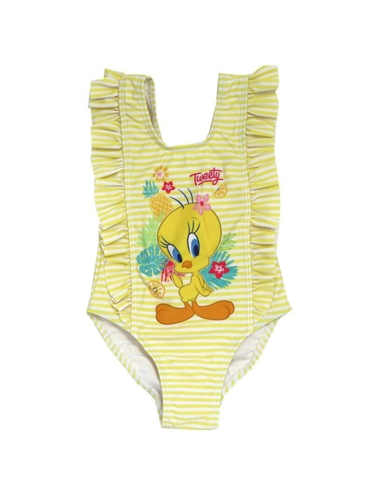 The Looney Tunes Tweety Baby-Badeanzug, Schwimmen 12-36 Monate