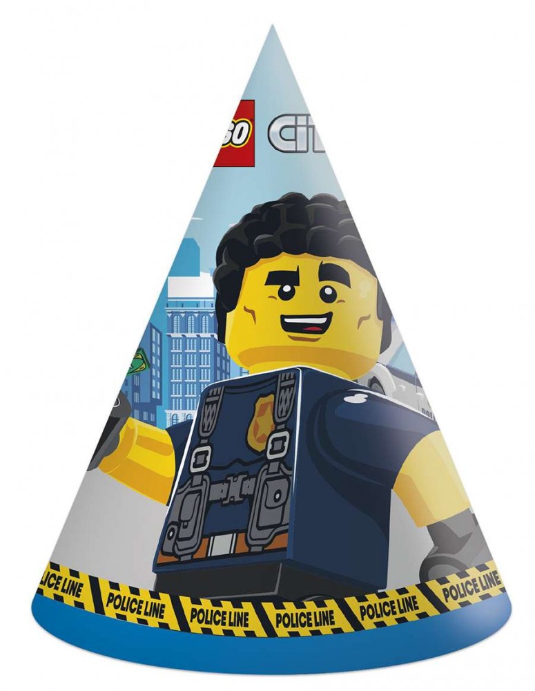 Lego City Partykappe, Tschako 6er-Pack