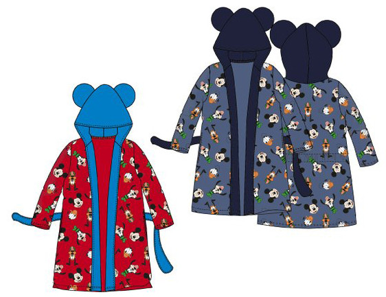 Disney Mickey  Kinderbademantel 3-6 Jahre