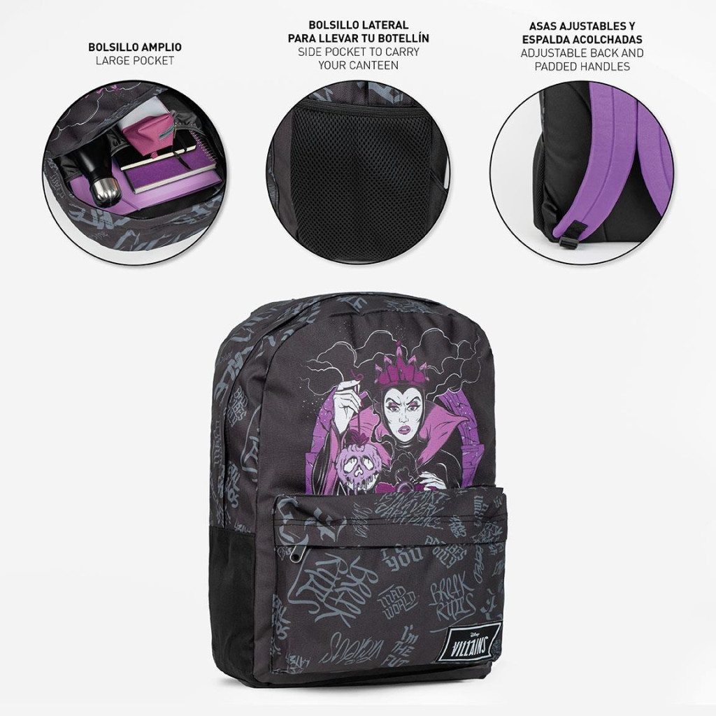 Disney Villains Schultasche, Tasche 42 cm