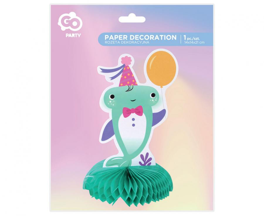 Tiere Shark, Tischdekoration Haifisch 21 cm