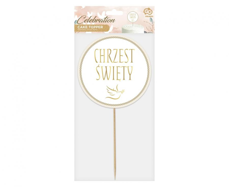 Taufe Chrzest Święty Kuchendekoration 14 cm