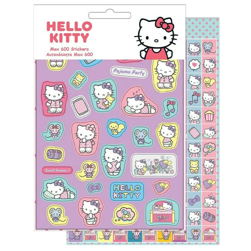 Hello Kitty Sweet 600-teilige Aufkleberset