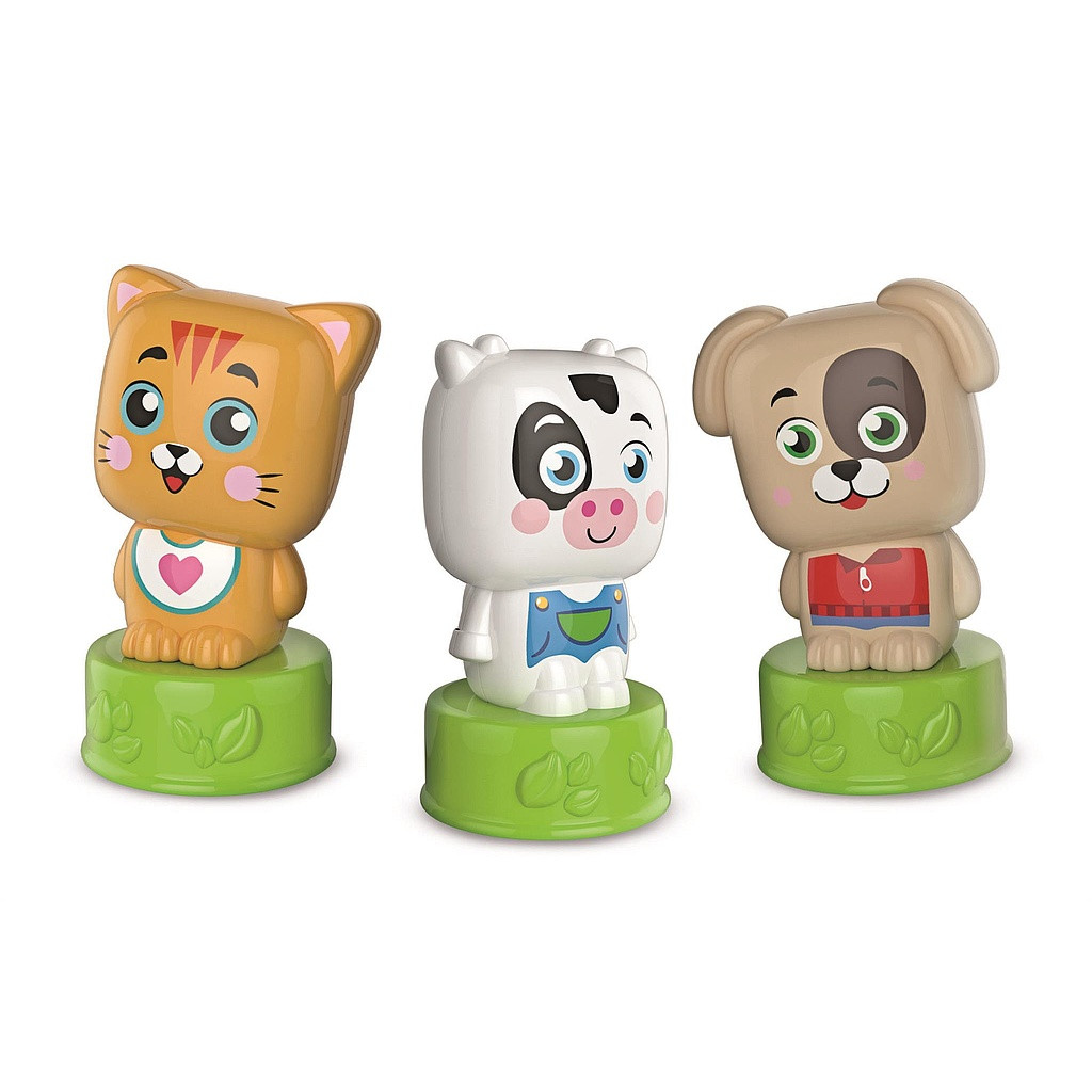 Tiere Clemmy weiches Spielset Clementoni