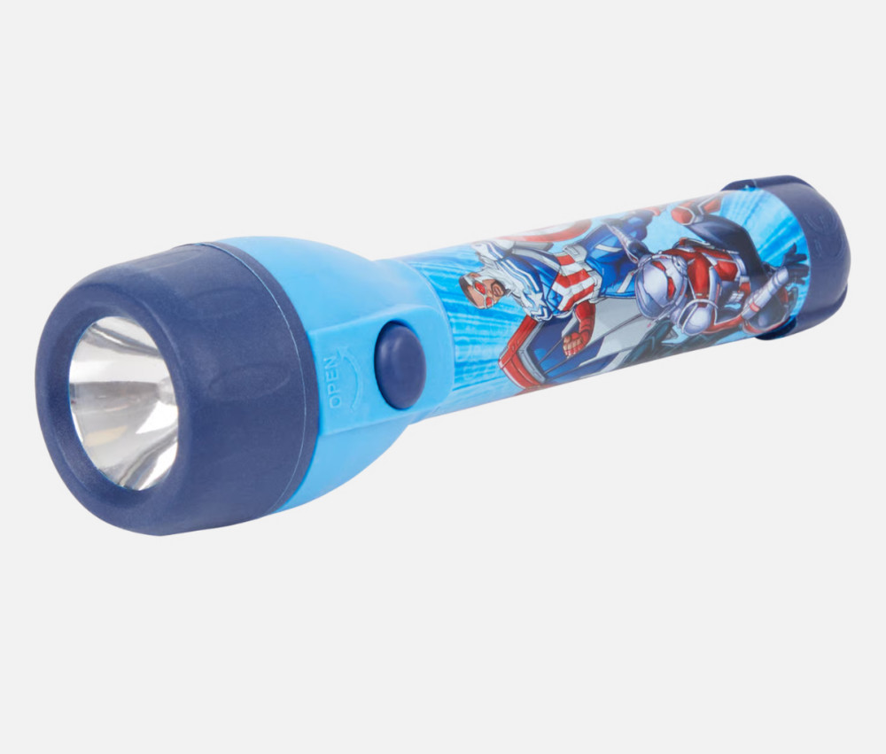 Avengers Team LED-Taschenlampe, 15 cm Taschenlampe