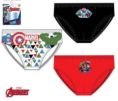 Avengers Kinderunterwäsche, 3 Stück/Pack