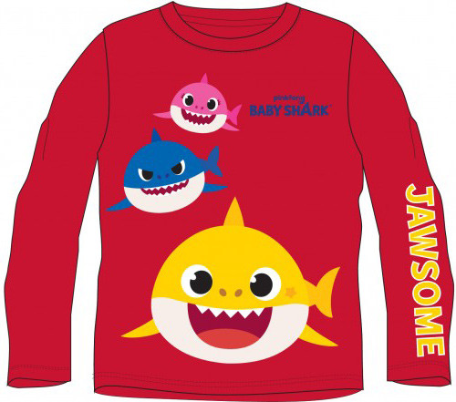 Baby Shark Kinder Langarm-Shirt 2 Jahre