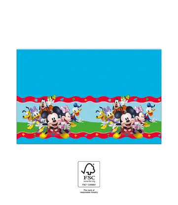 Disney Mickey  Rock the House Papier Tischdecke 120x180 cm FSC