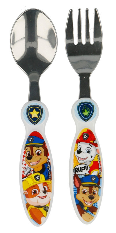 Paw Patrol Metall-Besteckset - 2-teilig