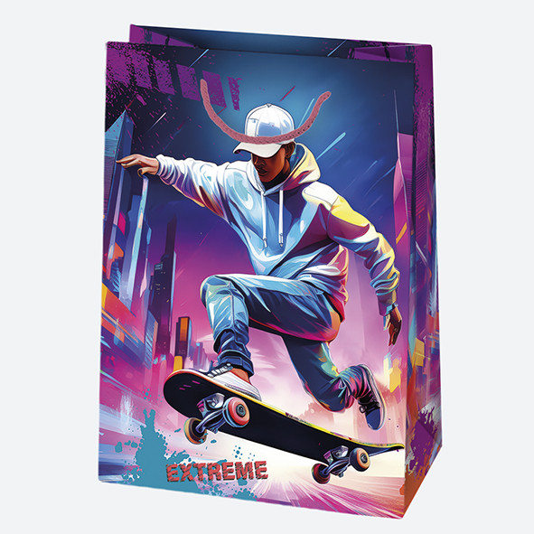 Fahrzeug Extreme Sport-Papier-Geschenktasche, Geschenktasche 23x32x11 cm
