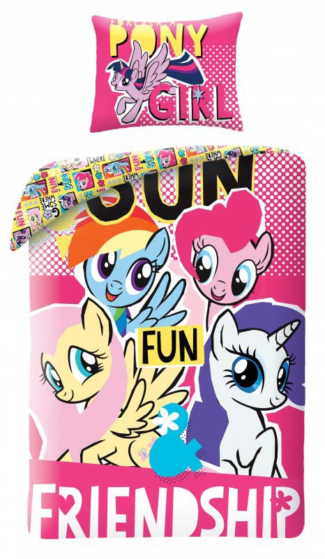 My Little Pony Fun Bettwäsche 140×200cm, 70×90 cm