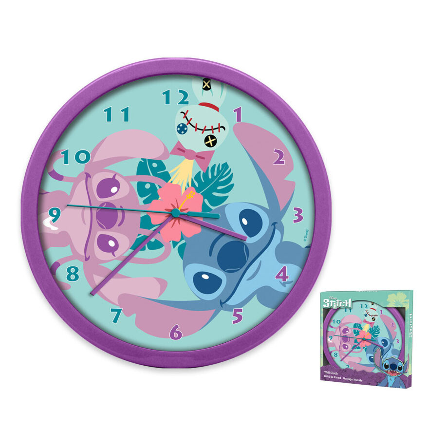Disney Lilo und Stitch Island Wanduhr 25 cm