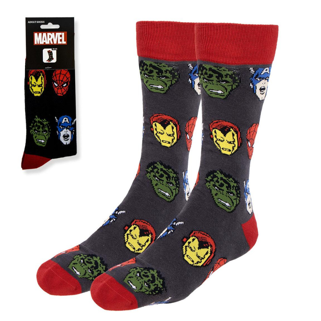 Avengers Erwachsene lange Socken 38/45