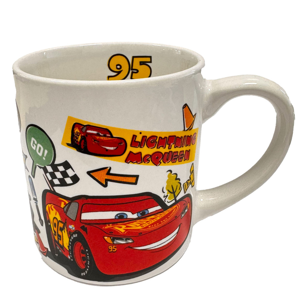 Disney Cars Stickers Porzellanbecher 235 ml (8 oz) im Geschenkkarton