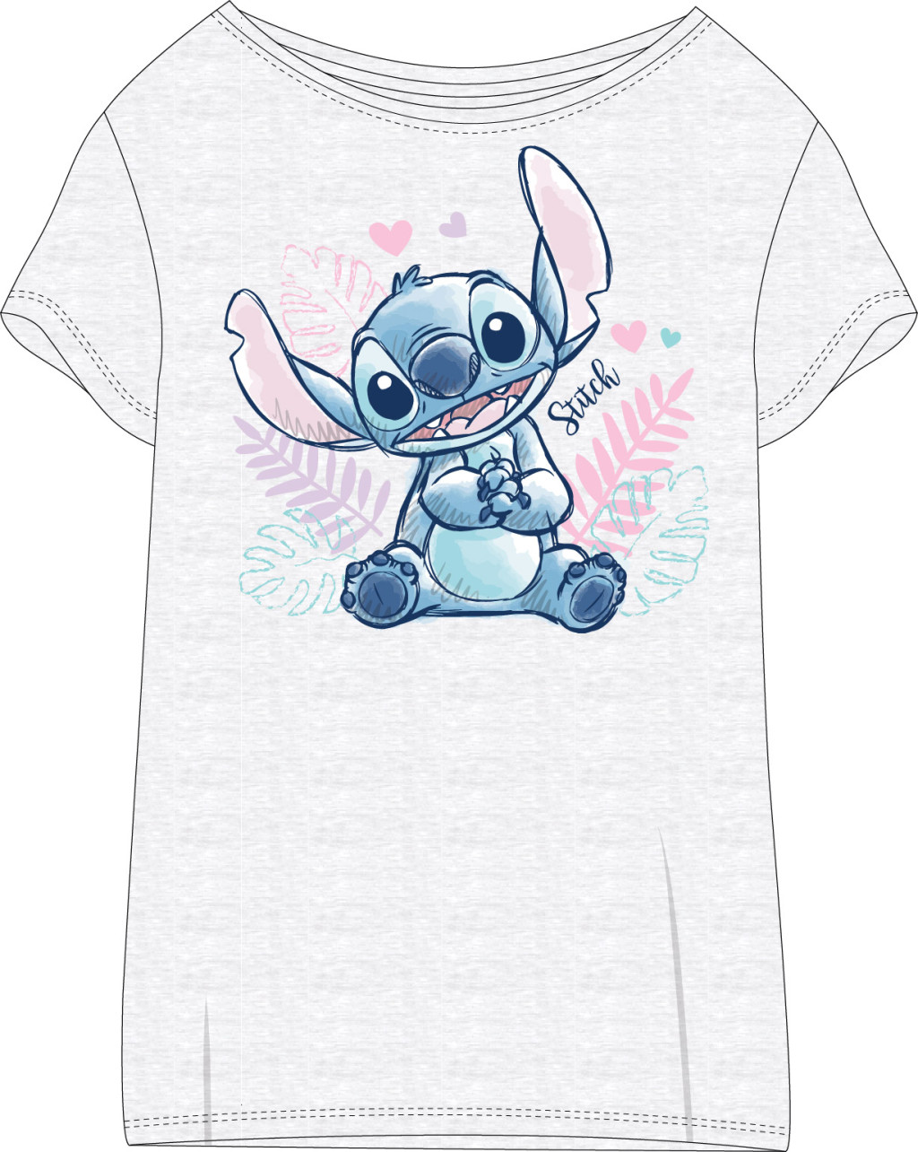 Disney Lilo und Stitch Damenkurzachthemd S