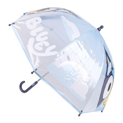 Bluey Kinder transparenter Regenschirm Ø71 cm