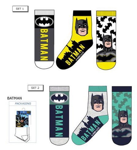 Batman Kinder Socken 23-34