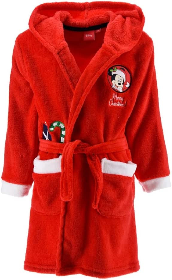 Disney Mickey  Weihnachts Kinderbademantel 3 Jahre