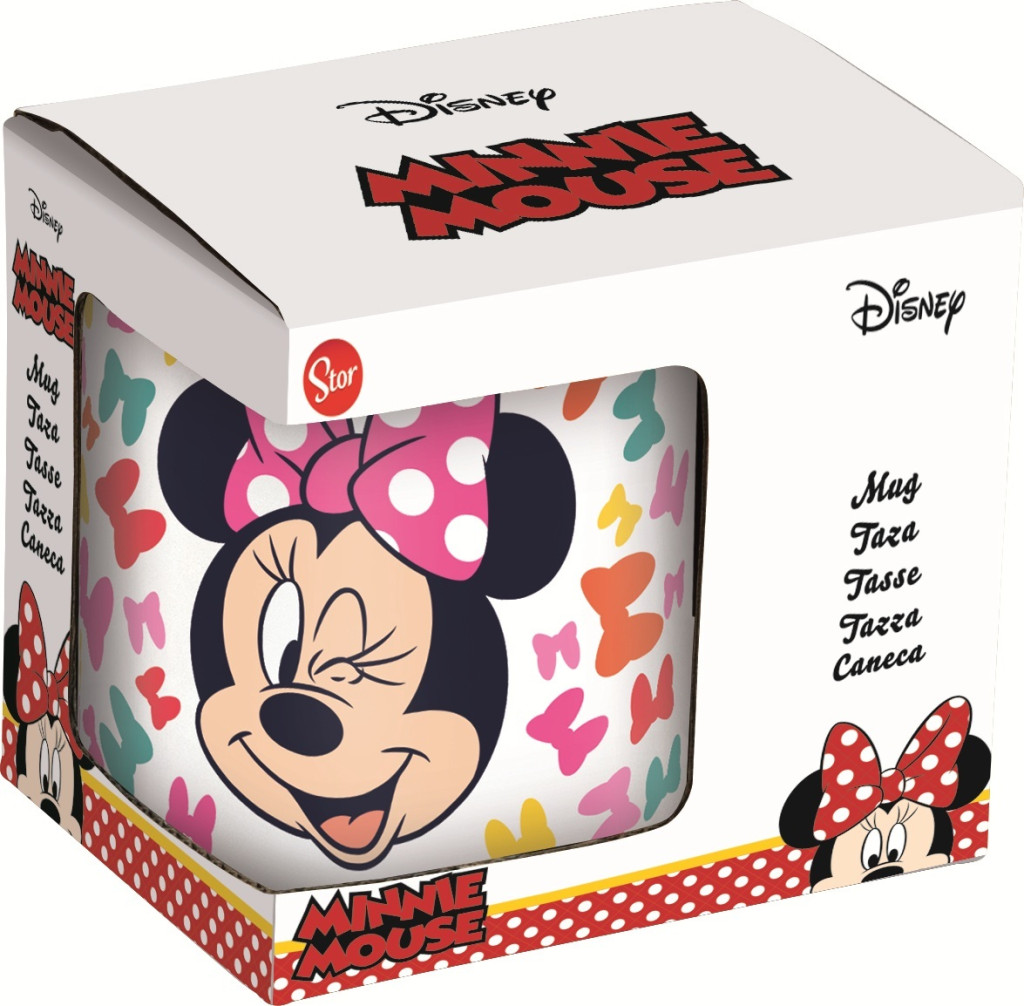 Disney Minnie  Bows Porzellantasse 235 ml (8 oz) im Geschenkkarton