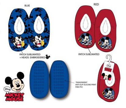 Disney Mickey  Kinder-Winterschlappen 25-32
