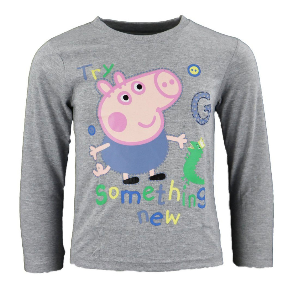 Peppa Wutz Something New Kinder Langarmshirt, Oberteil 2 Jahre / 92 cm