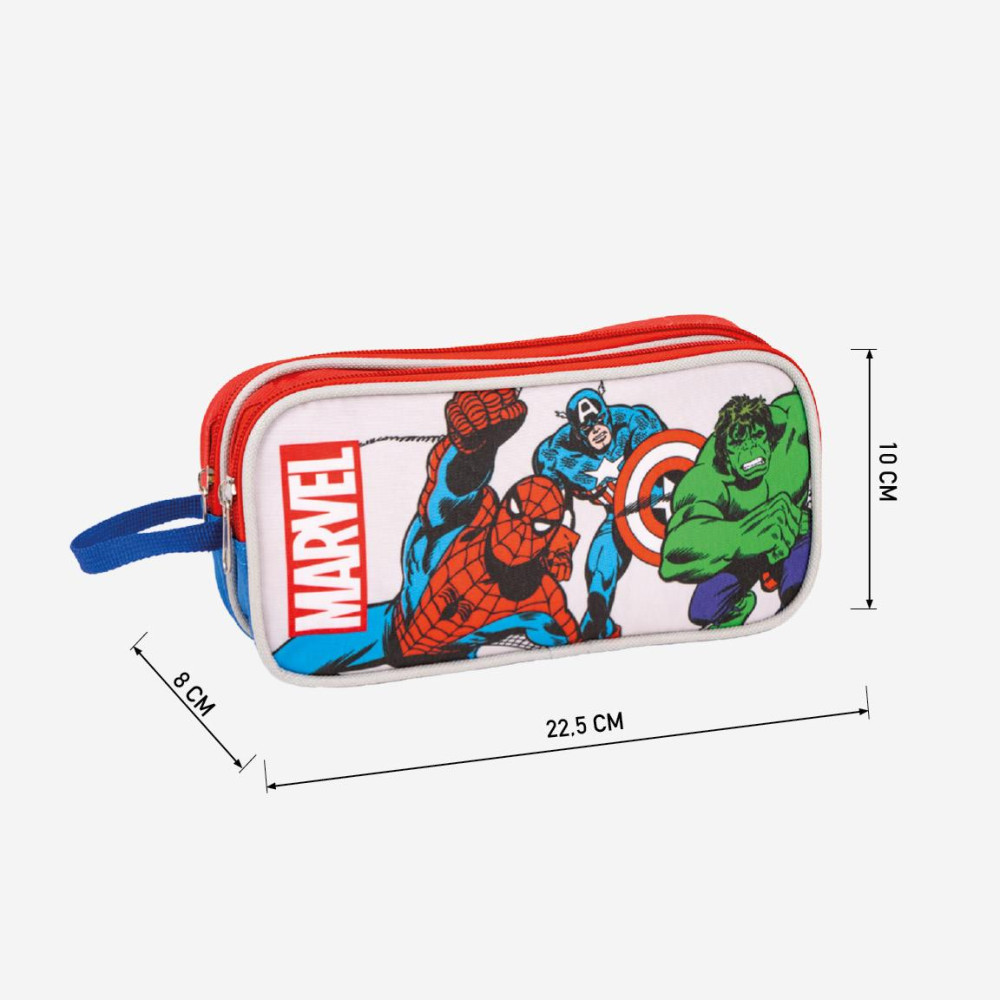 Avengers Federmäppchen mit 2 Fächern 22,5 cm