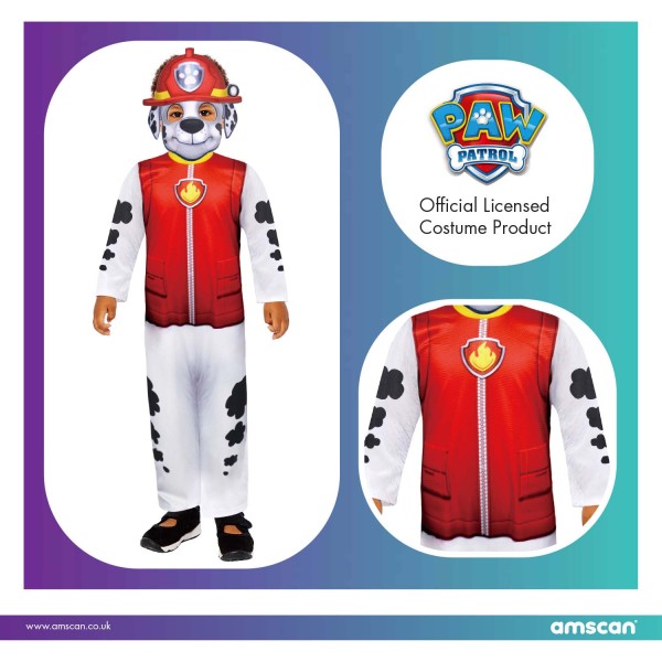 Paw Patrol Marshall Kostüm 3-4 Jahre