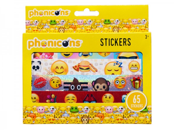 Sticker Emoji Aufkleber mit Smilies