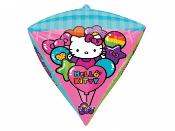 Folienballon Hello Kitty Diamantballon