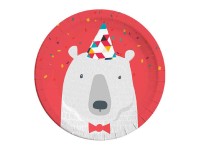 Pappteller Arktis Eisbär Partyteller