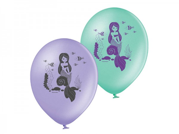 Luftballons Meerjungfrau