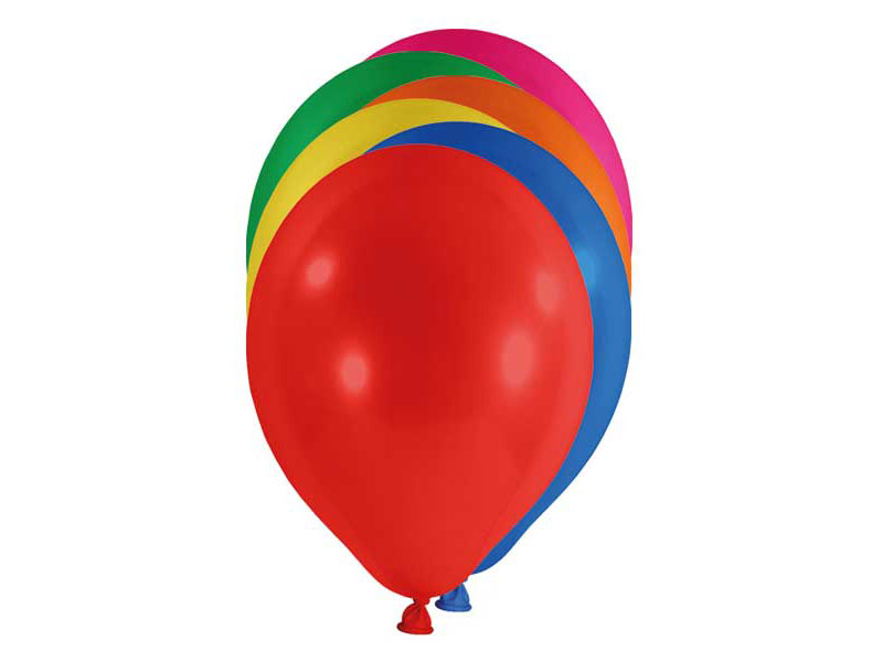 10Stk Luftballons 30cm Metallic Baby