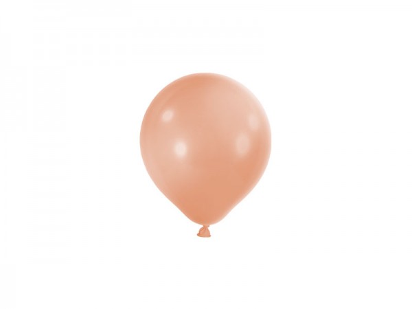 Mini Luftballons roségold kleine rosegoldene Latexballons