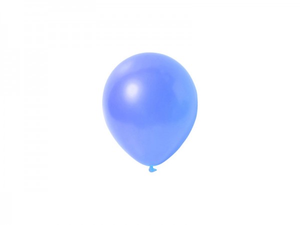 Mini Luftballons hellblau kleine Latexballons
