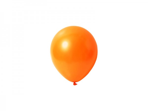 Mini Luftballons orange kleine Latexballons