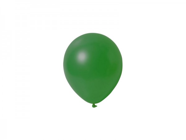 Mini Luftballons grün kleine Latexballons
