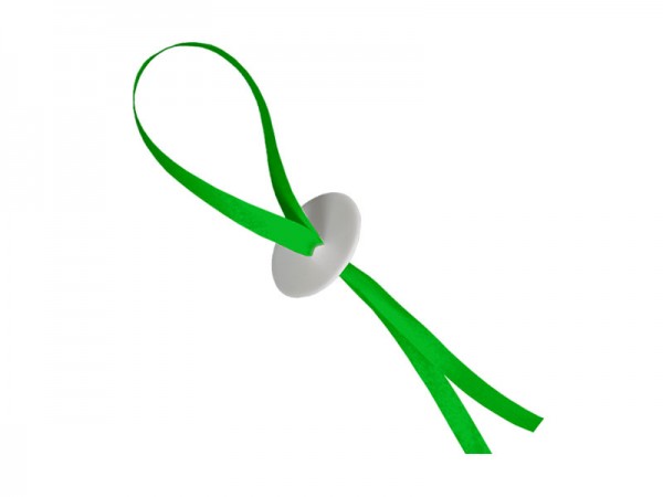 Ballonverschluss grün Ballonschnellverschluss