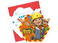 Geburtstagseinladungen Bob der Baumeister Einladungskarten Kindergeburtstag