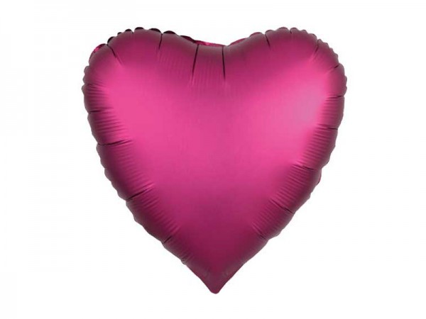 Folienballon Herz pink