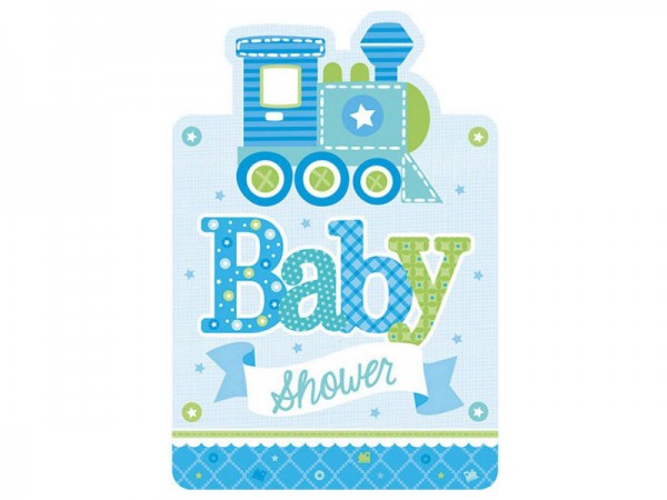 Einladungskarten Baby Shower Boy Babyparty Junge